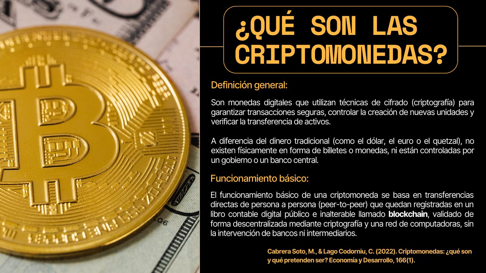 Diapositiva 2 de 14. ¿Qué son las criptomonedas? Definición general y funcionamiento básico.